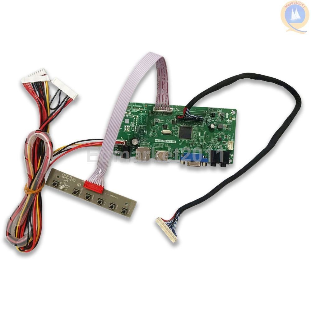VGA DP LCD Controller Board Monitor Kit converter for imac 24" LM240WU2 HD-MI