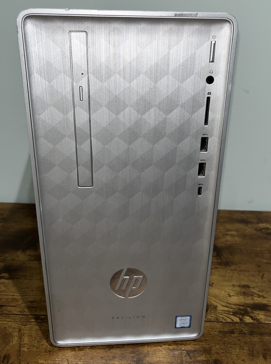 HP Pavilion 590-P0051 Desktop PC i5-8400 8GB DDR4 1TB HDD Windows 11 WiFi