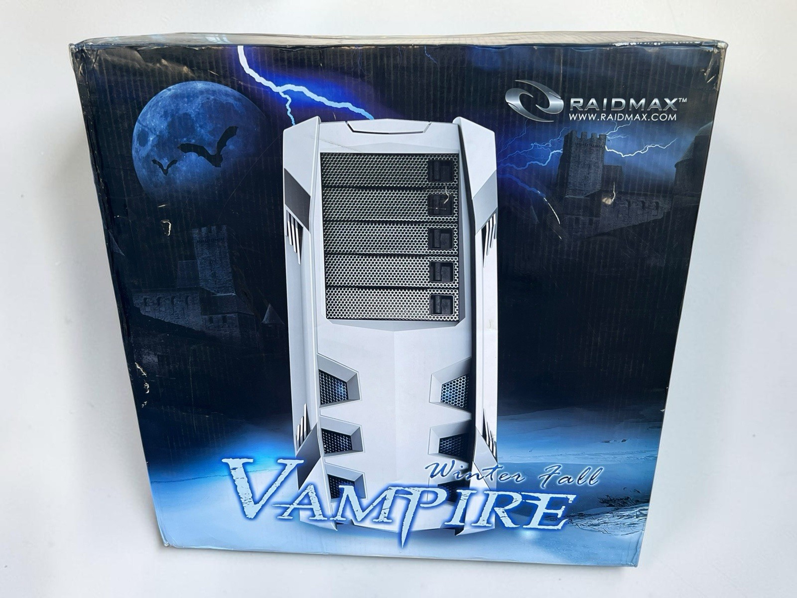 RAIDMAX Vampire Winterfall ATX-001WWTi White Full Tower Gaming PC Case