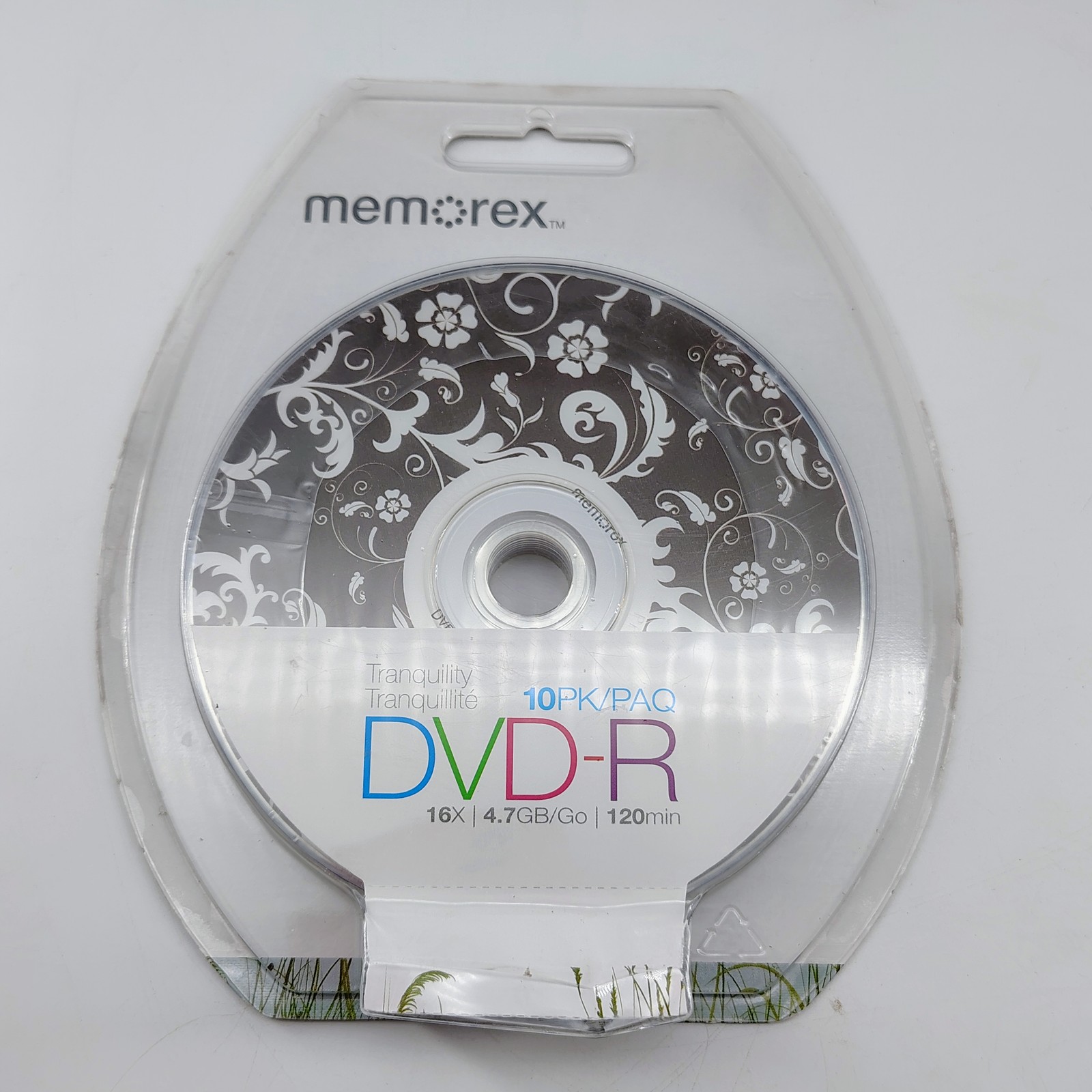 Memorex Tranquility DVD-R 16X 4.7GB 120min Blank Media Discs - 10 Pack