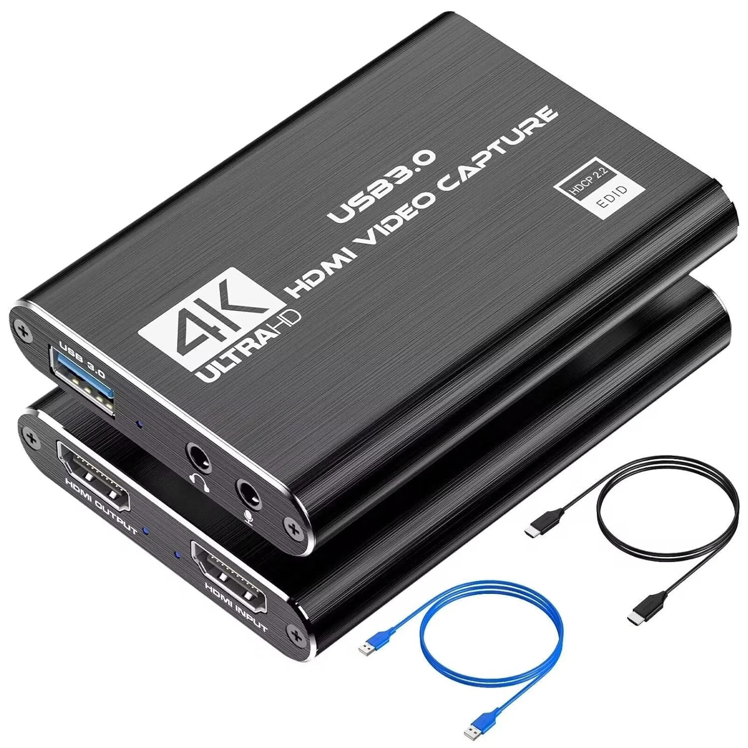 Tarjeta de captura HDMI 4K USB 3.0 – Grabadora de vídeo 1080P a 60 FPS