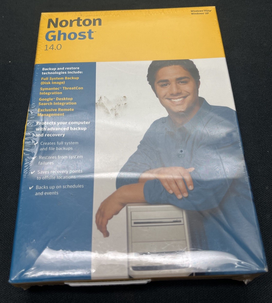 NEW Norton Ghost 14.0 windows Vista XP Software SEALED 2007 CD