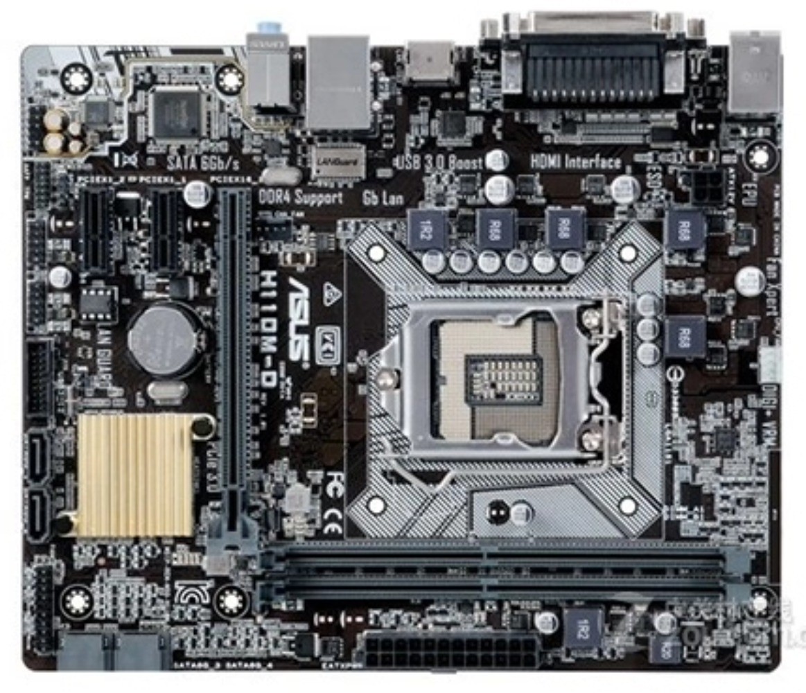 For Asus H110M-D Desktop Motherboard LGA1151 support DDR4