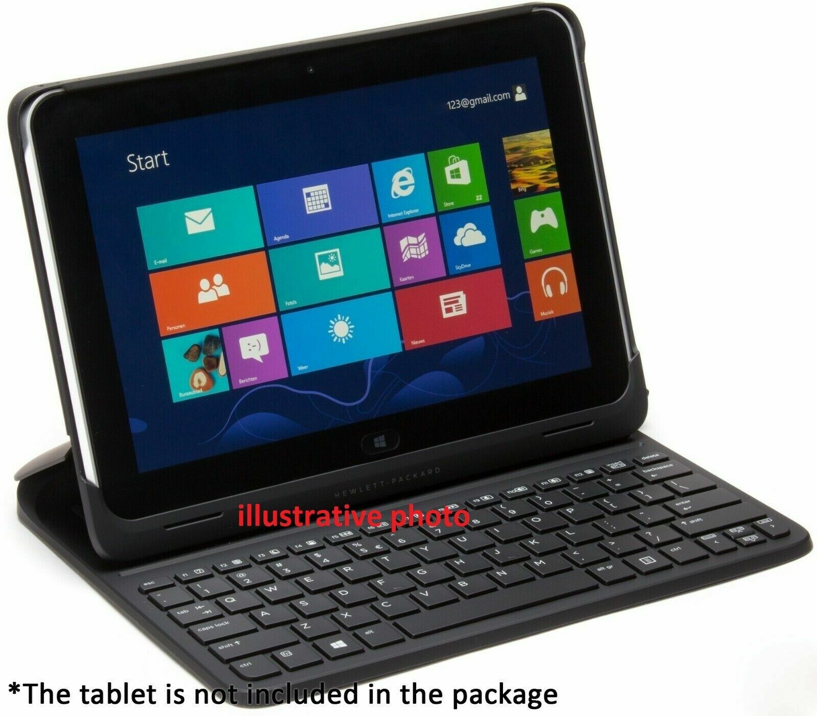 HP *QWERTY* RUSS ElitePad Productivity Jacket For ElitePad 1000 G2 900 G1 Table