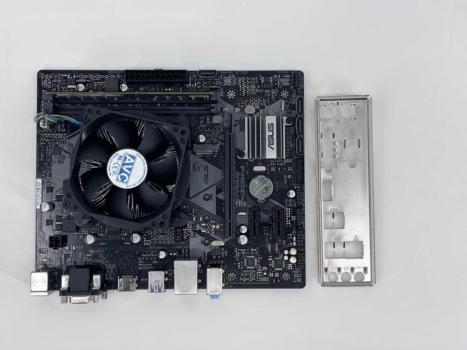 ASUS PRIME H310M-A Motherboard Bundle i3-8100 8GB DDR4 inc bezel