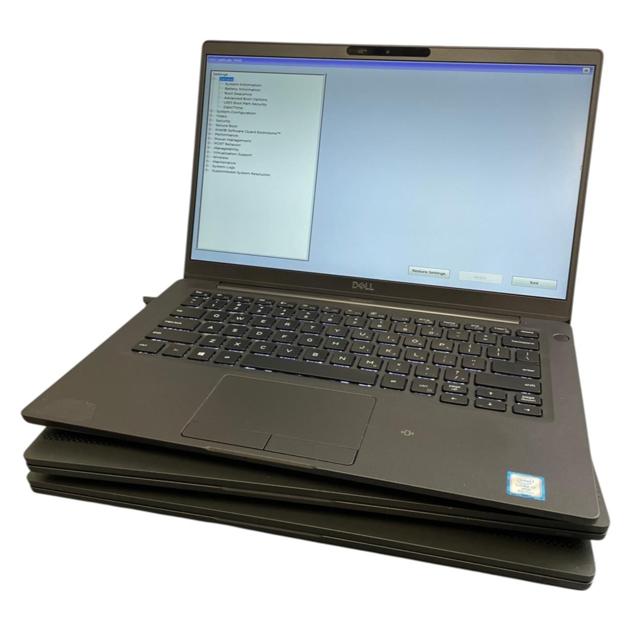 Lot of 3 | Dell Latitude 7400, i7-8th Gen, 8GB No SSD, IR CAM | PARTS (READ)