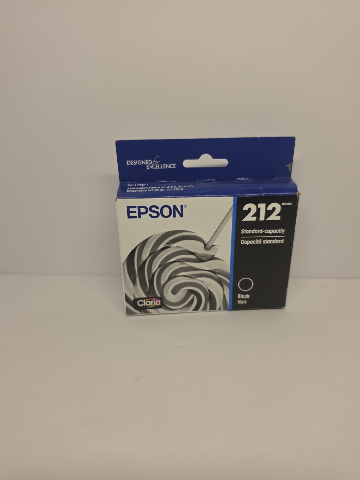 New Sealed Epson 212 Black Ink Cartridge T212120 Expires 2028 Genuine Sealed Box