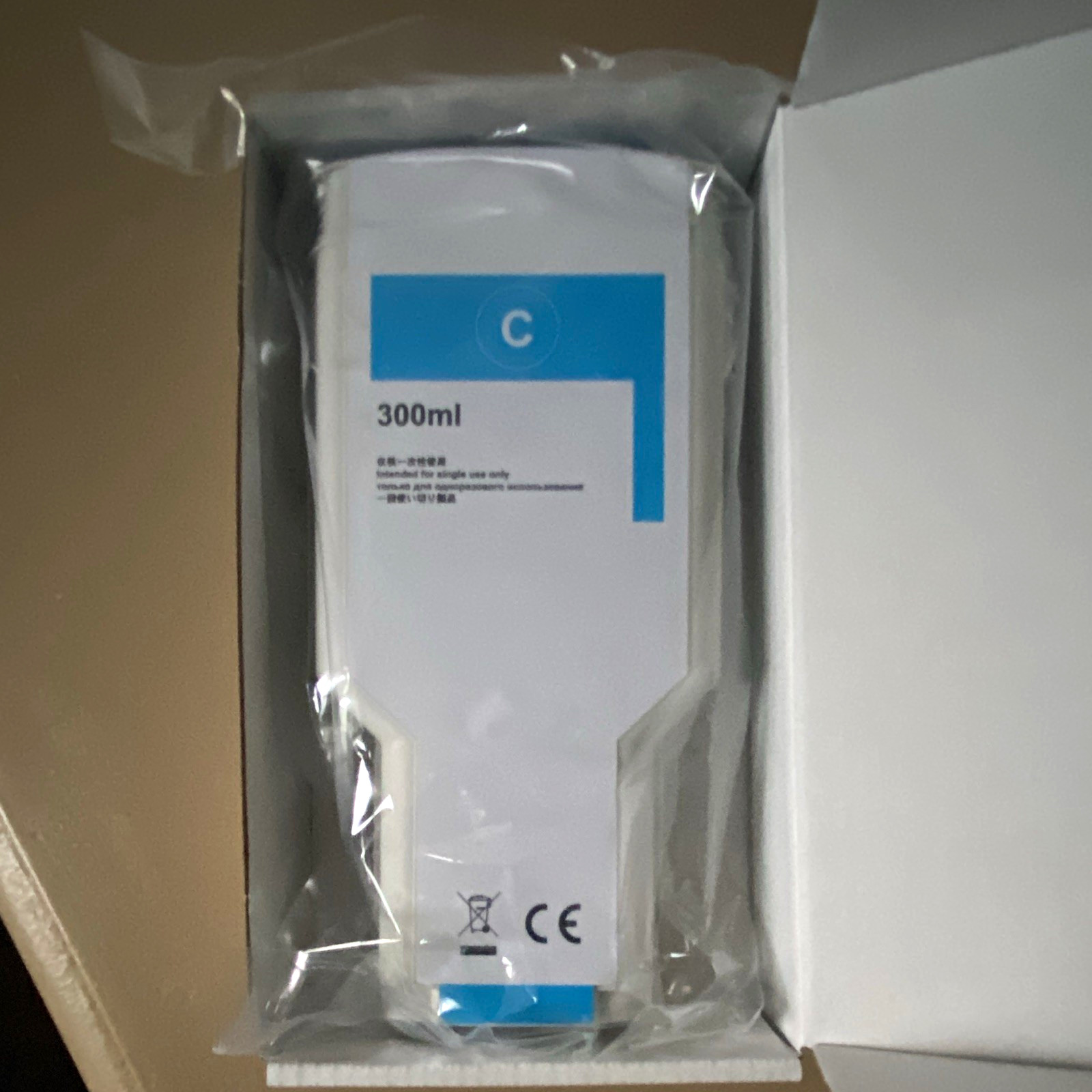 Compatible 727 Cyan Ink Cartridge 300ml Cartridge - Model/MPN 727