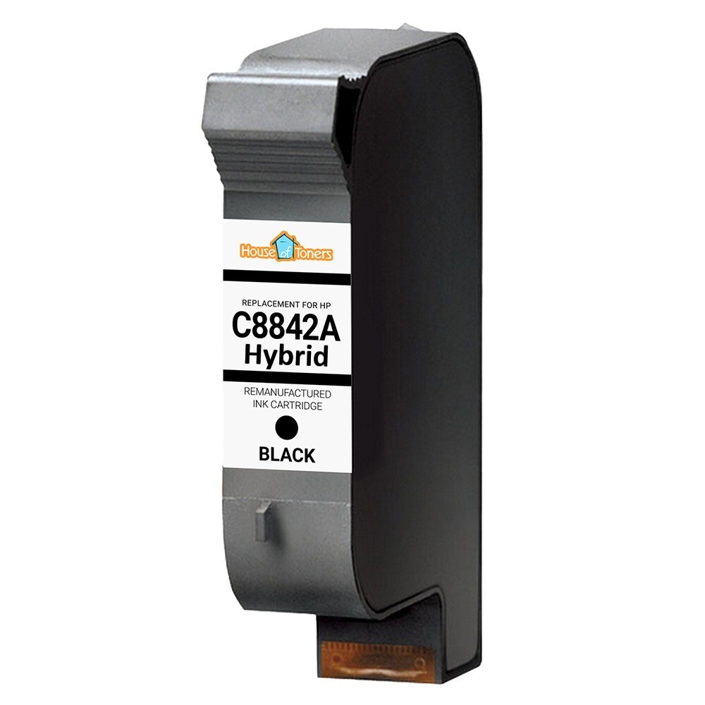 Hybrid Black Fits HP C8842A Hybrid Black Ink Cartridge Lot