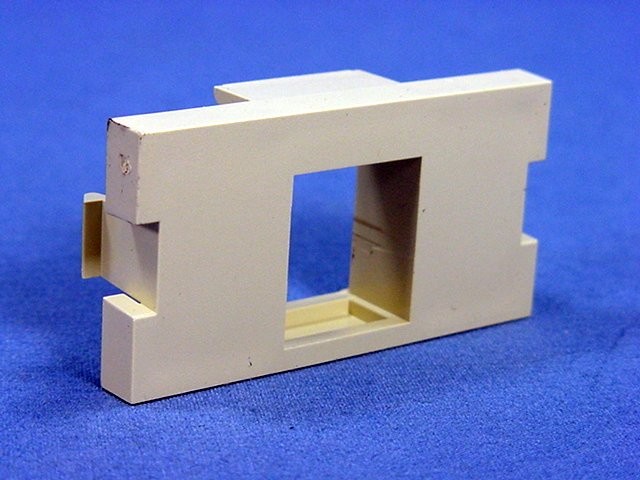 Leviton Ivory MOS Quickport Adapter Wallplate Insert Networking Module 41291-1MI