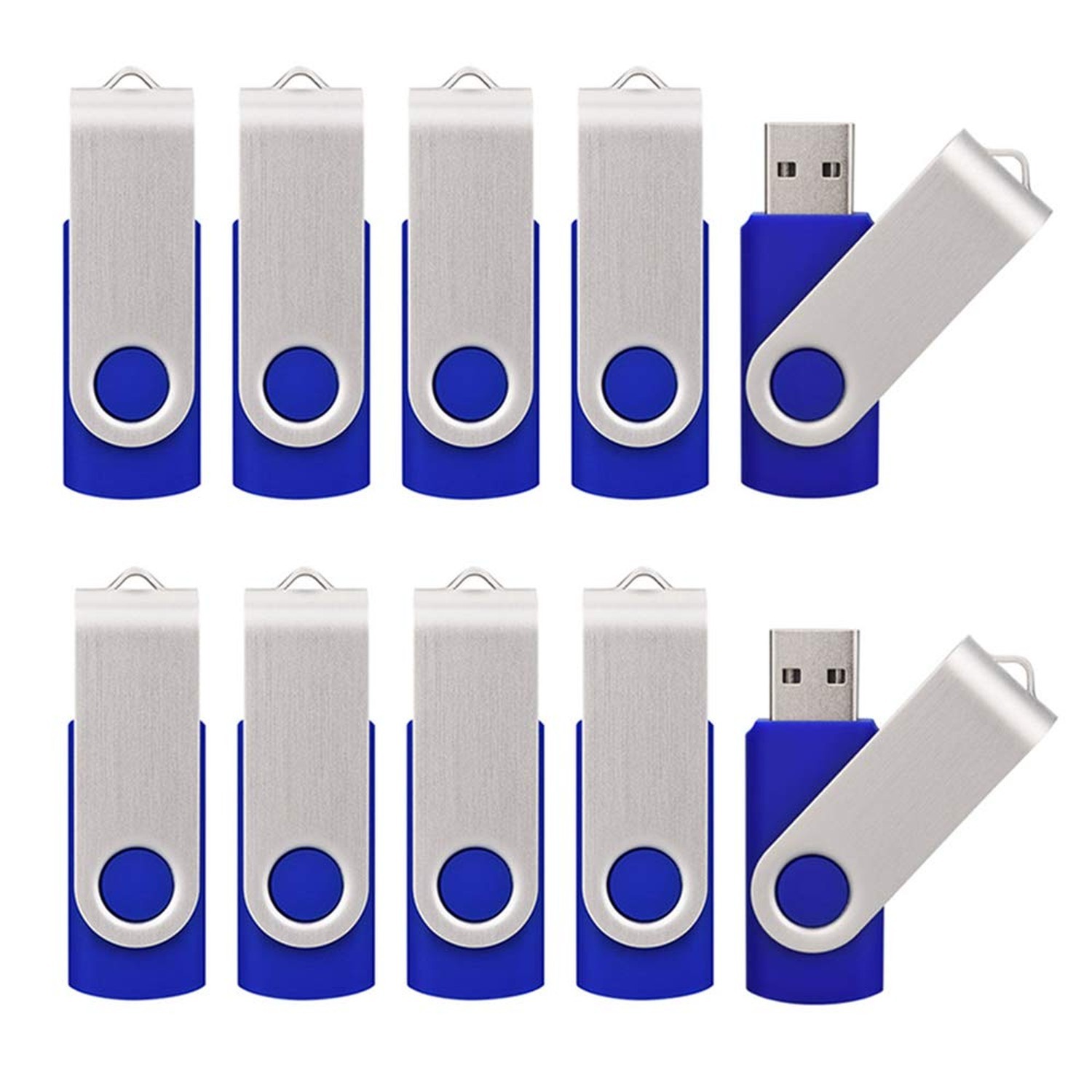 20 Pack 8GB USB Flah Drives Pack USB 2.0 8GB Flash Drive 20 Pack USB Memory S...