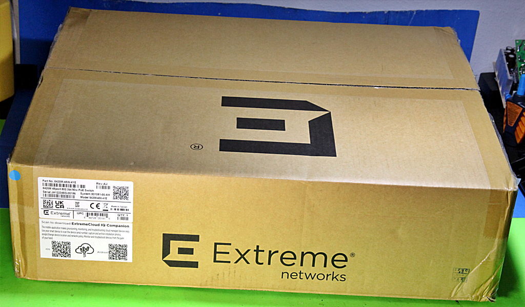 5420M-48W-4YE Extreme Networks 48 Port 802.3bt 90W PoE Switch 1x Power Supplies