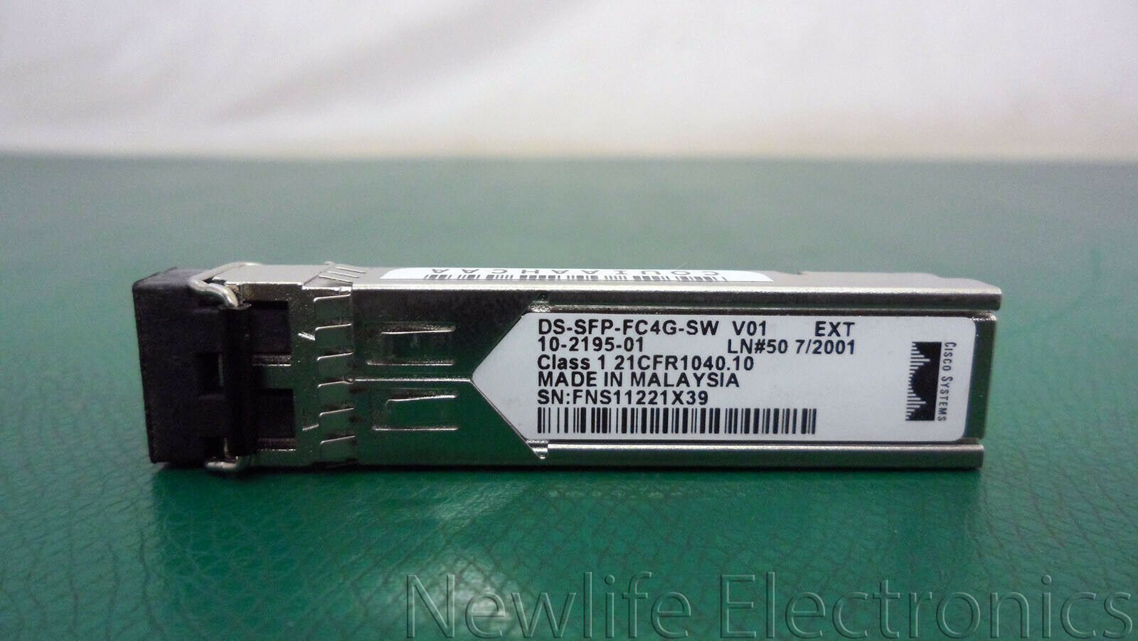 Cisco DS-SFP-FC4G-SW 4Gb SFP+ Fiber Channel Short Range Transceiver