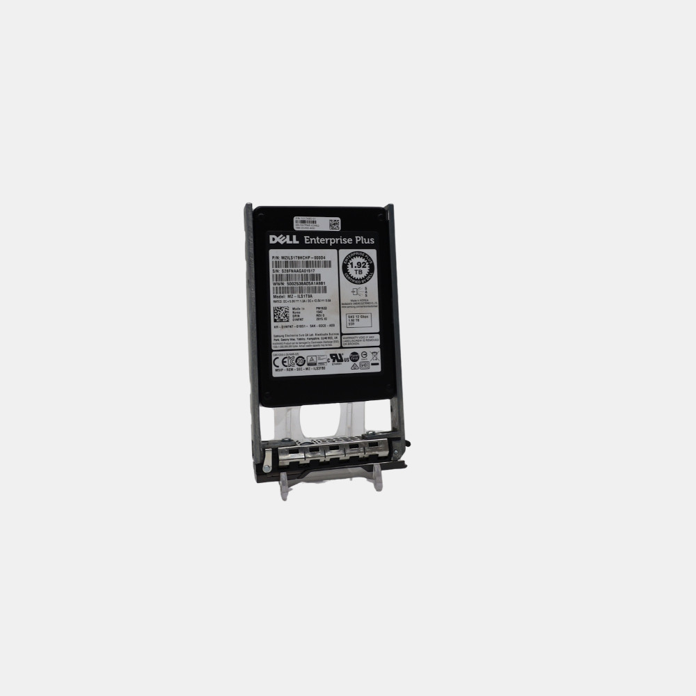 Dell 1NFN7 1.92 TB SAS 12Gb/s 2.5" SSD w/ Caddy MZILS1T9HCHP