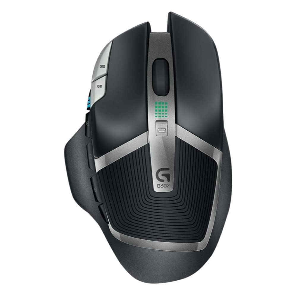 Logitech G602 Mouse Wireless Gaming Mouse with HERO 2,500 DPI Lightweight Design