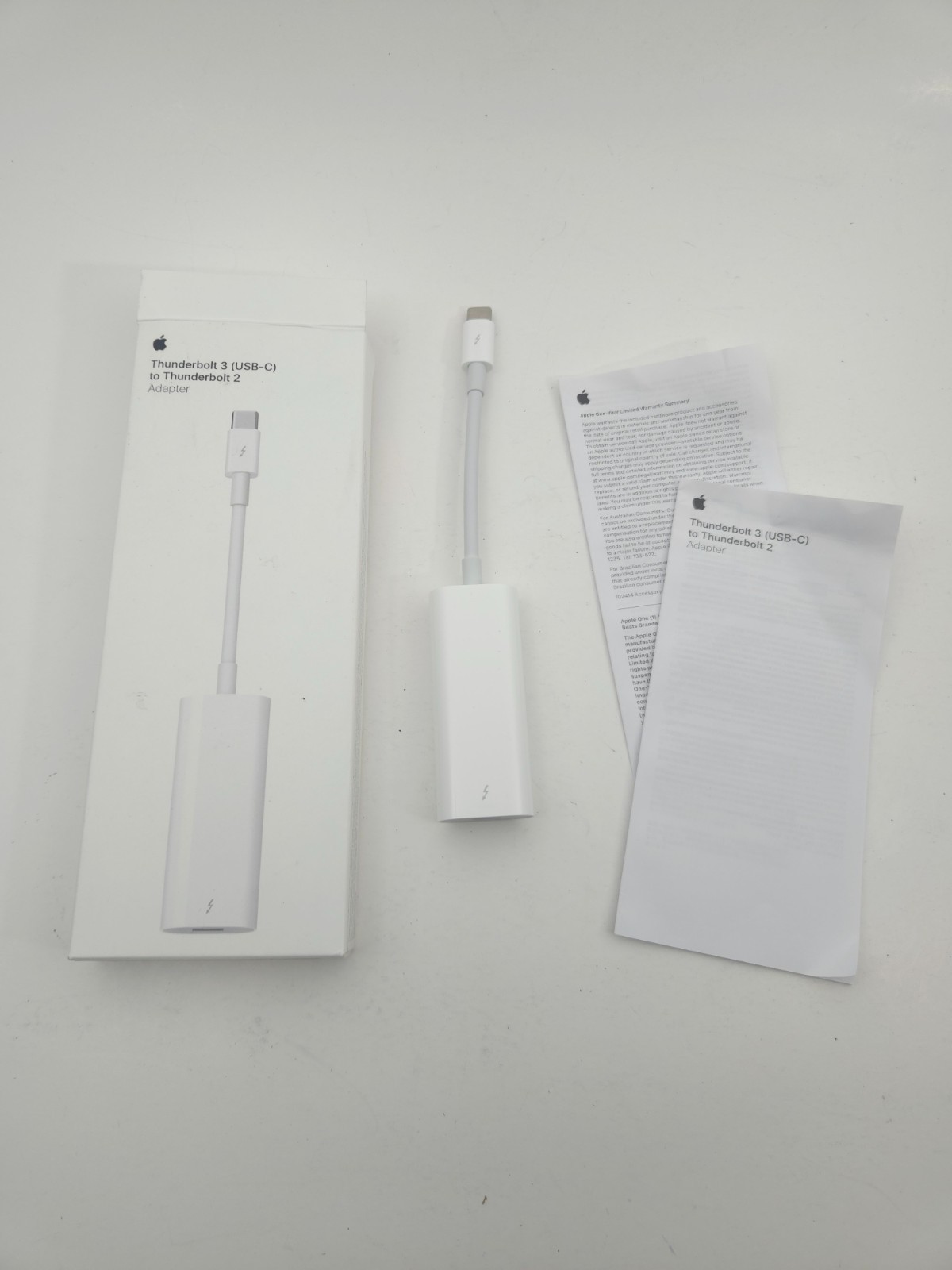 Genuine Apple Thunderbolt 3(USB-C) to Thunderbolt 2 Adapter A1790 in Box MacBook