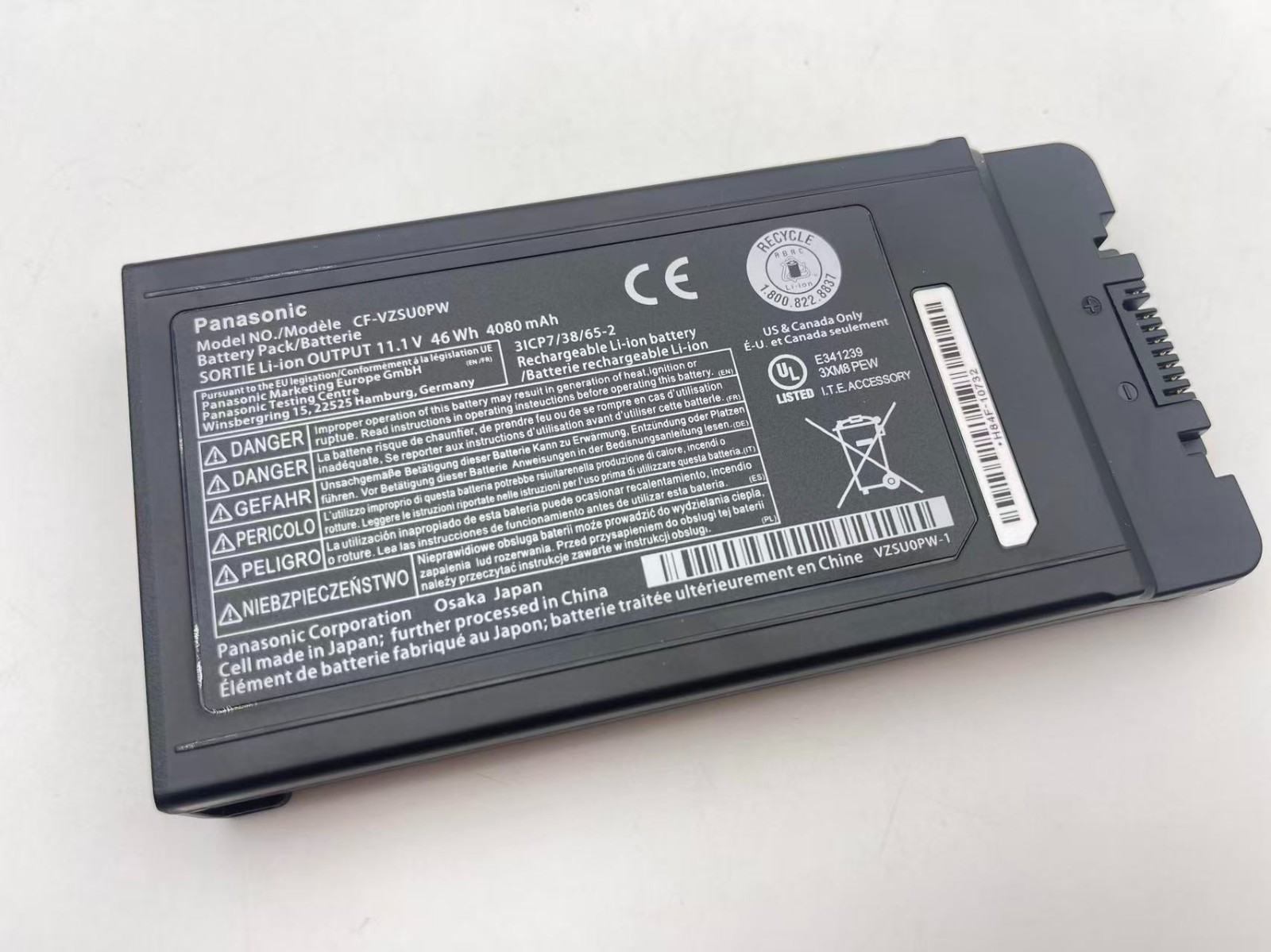 Genuine Panasonic Battery - 46WH for Toughbook CF-54 MK1 CF-VZSU0PR CF-VZSU0PW