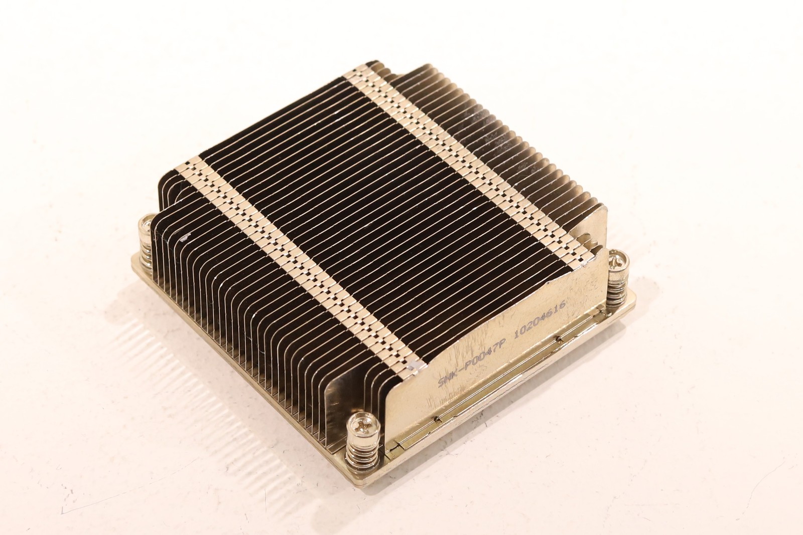 SuperMicro 1U LGA 2011 Passive CPU Cooling Heatsink P/N: SNK-P0047P Tested