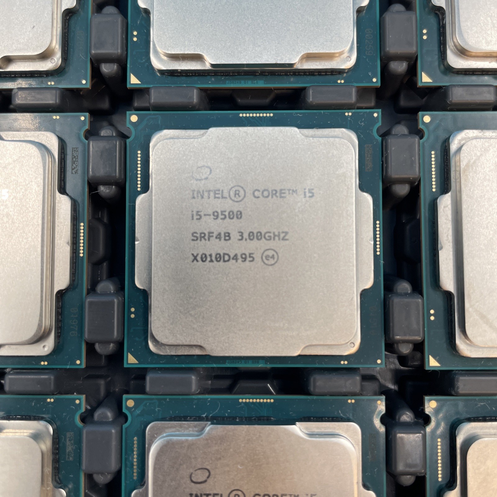 (LOT OF 12) Intel Core i5-9500 CPU 3.00GHz Desktop Processor (SRF4B)