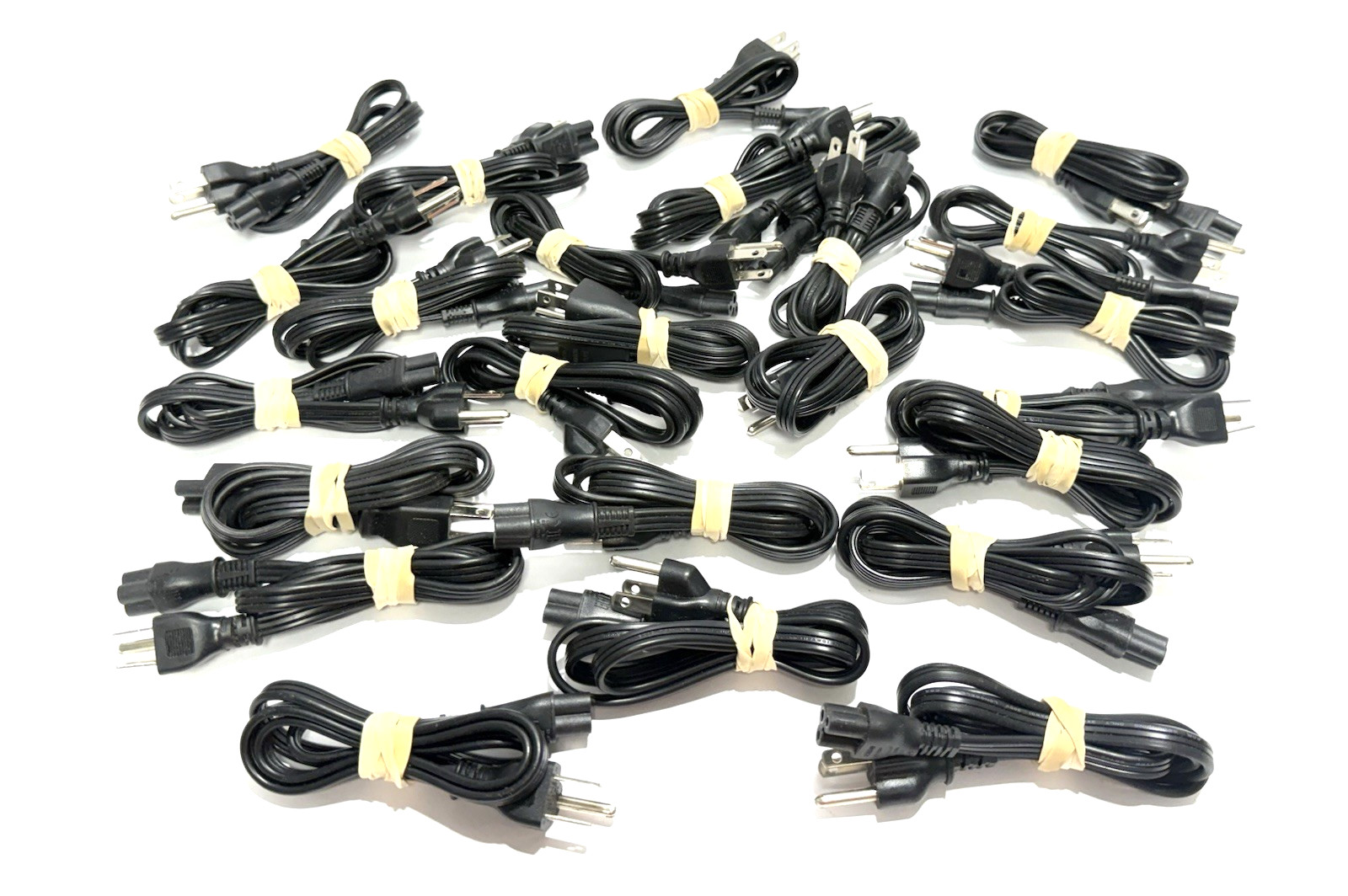 HONGLIN HL-052S 7A 125V E254927 POWER SUPPLY CORD 3.3FT LONG -LOT OF 25PCS