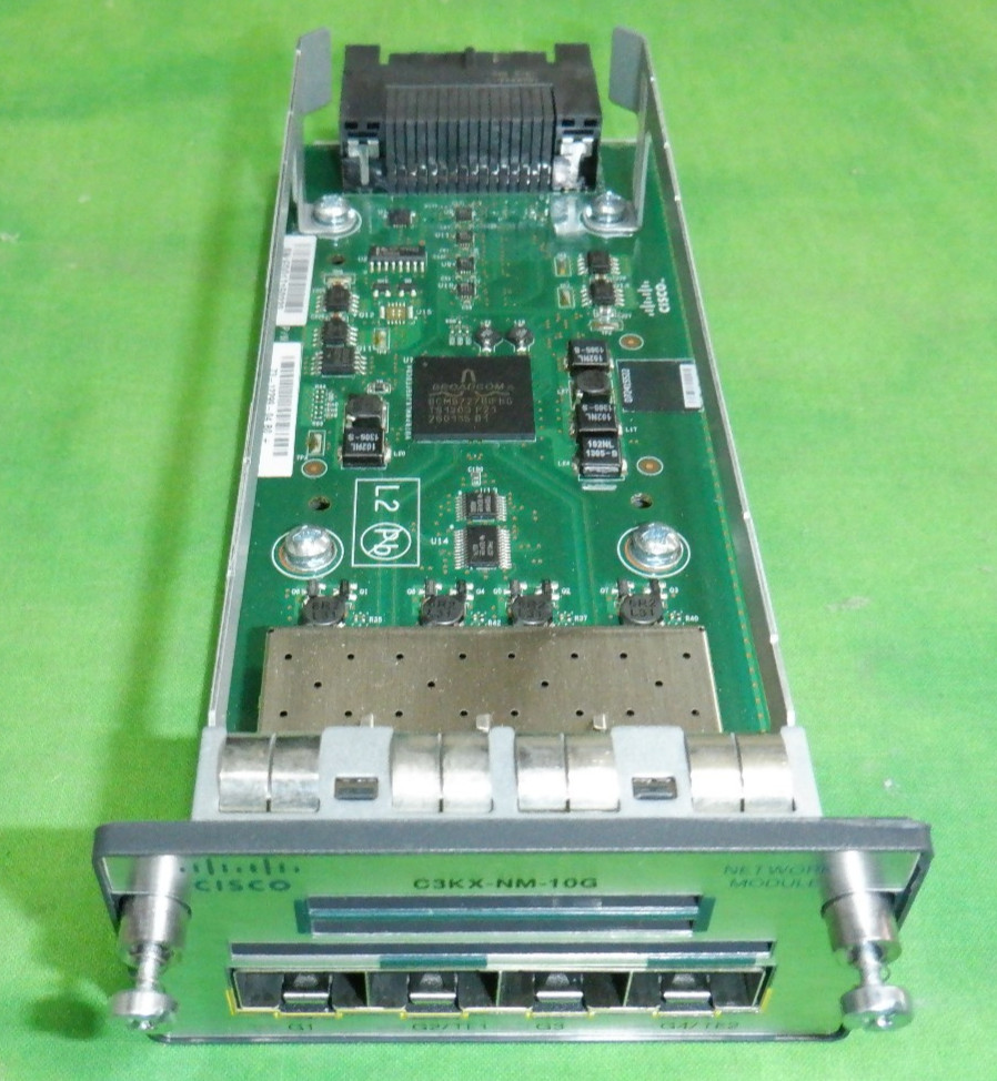 Cisco C3KX-NM-10G 73-12299-04 B0 Network Expansion Module