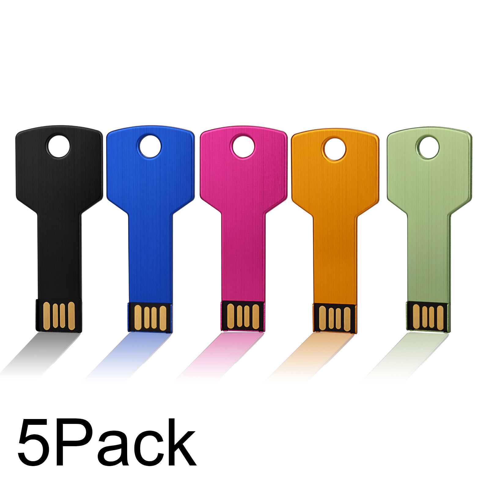 2/4/8/16/32GB USB 2.0 Key Flash Drive Thumb Drive Storage U Disk Memory PenStick