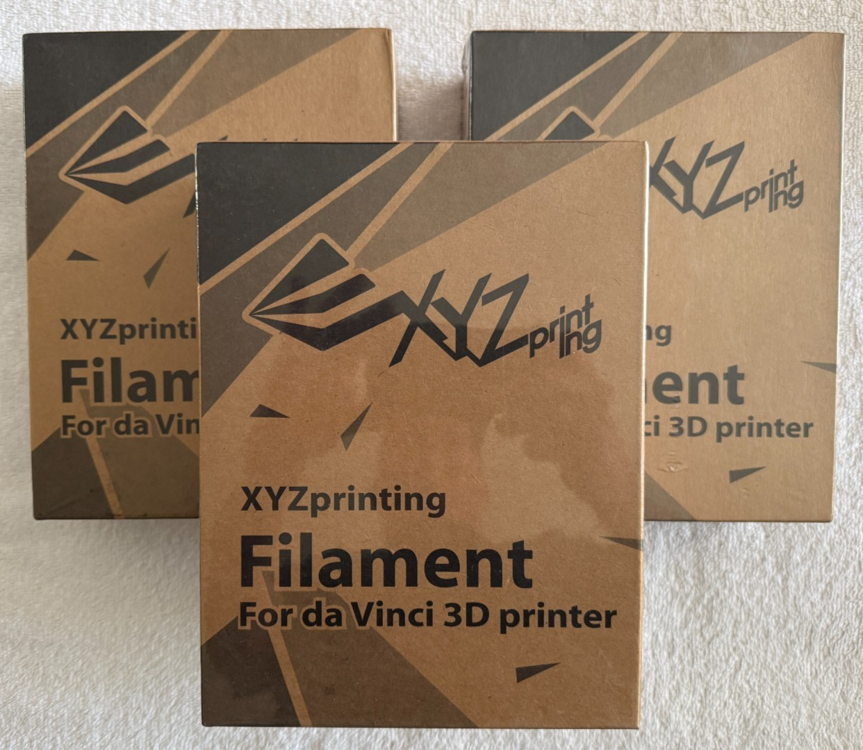 XYZPrinting Filament For da Vinci 3D Printer 600g 1.75mm Black, Gold & Red