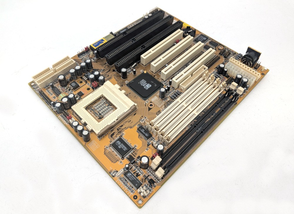Untested TX Pro II M571 V3.2(A) Motherboard Socket Socket 7 Motherboard Vintage