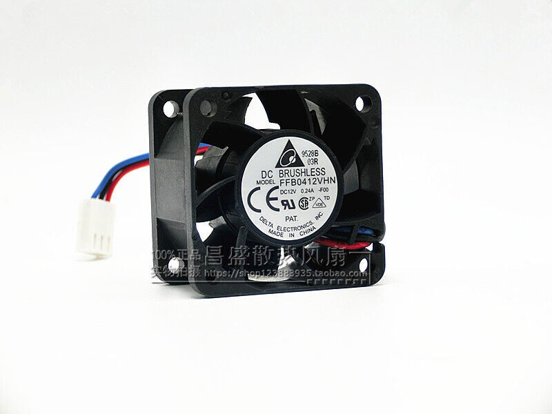  DELTA FFB0412VHN 4028 4cm Stop Alarm DC cooling fan  12V 0.24A