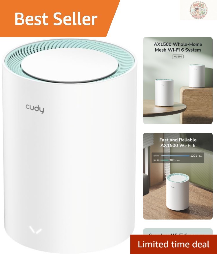 Enhanced Dual-Band WiFi 6 Mesh - 3 Gigabit Ports, Parental Controls + More