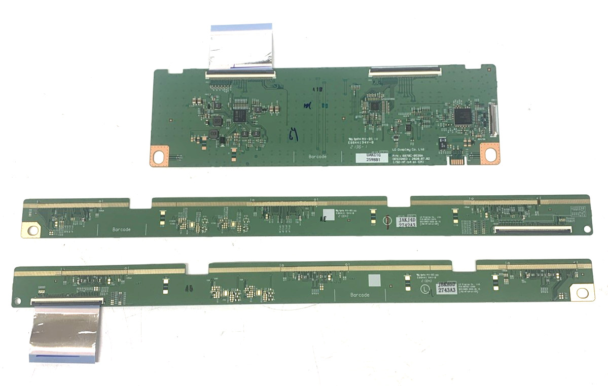 Dell C3422WE Monitor LG T-Con Boards 6870c-0539a 6870S-1348A 6870S-1347A Set
