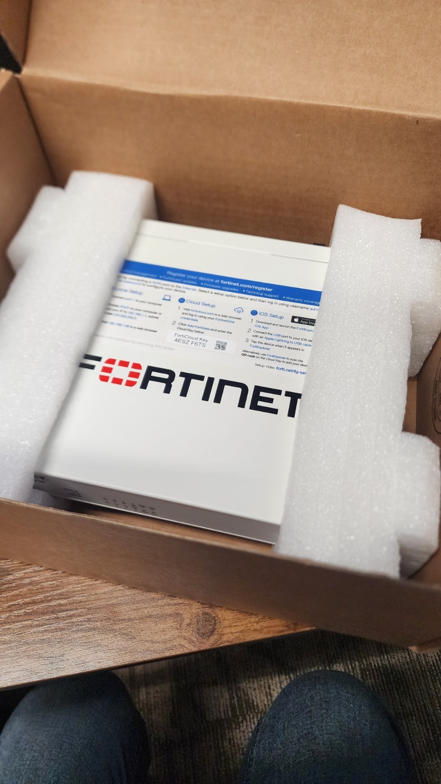 Fortinet FortiGate 80F Enterprise Firewall VPN with Power Cable