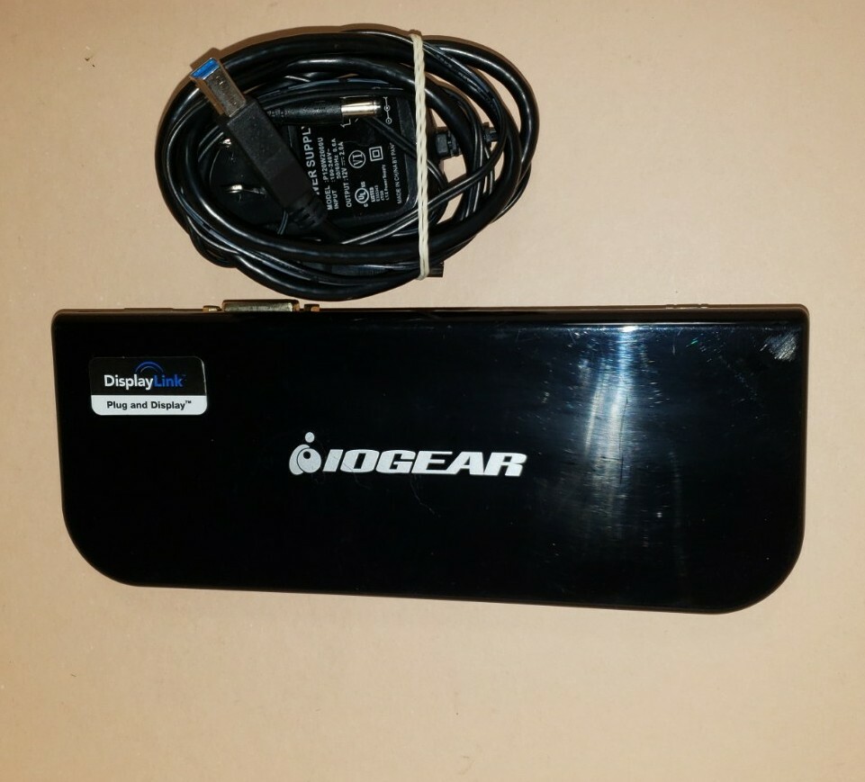 IOGEAR Complete workstation connectivity for your Ultrabook or Laptop good cond