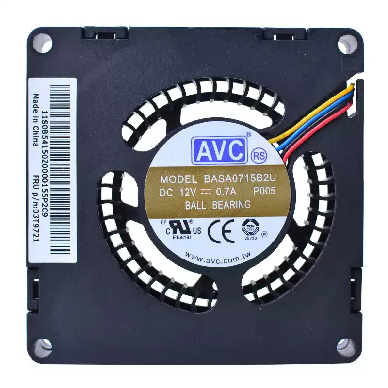 1PCS  AVC BASA0715B2U 03T9721 7015 12V 0.7A Case Cooling Fan