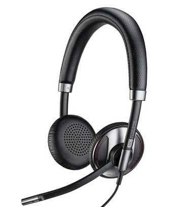 Plantronics BLACKWIRE C725-M Black Headband Headsets