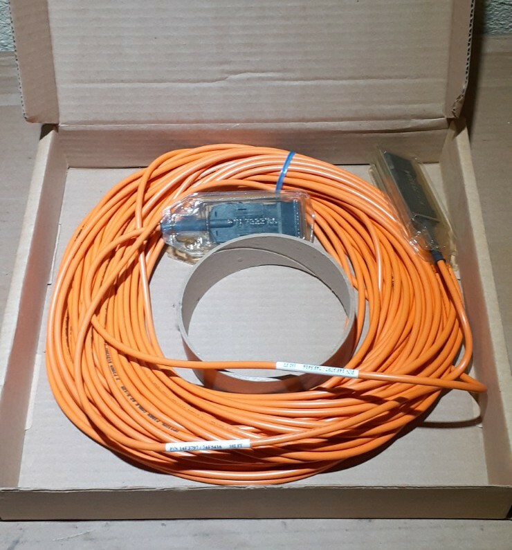NEW  IBM 14F3797 / 74F5416  102 FT OPTICAL FIBER CABLE W/(2) 7333186 FastShippN