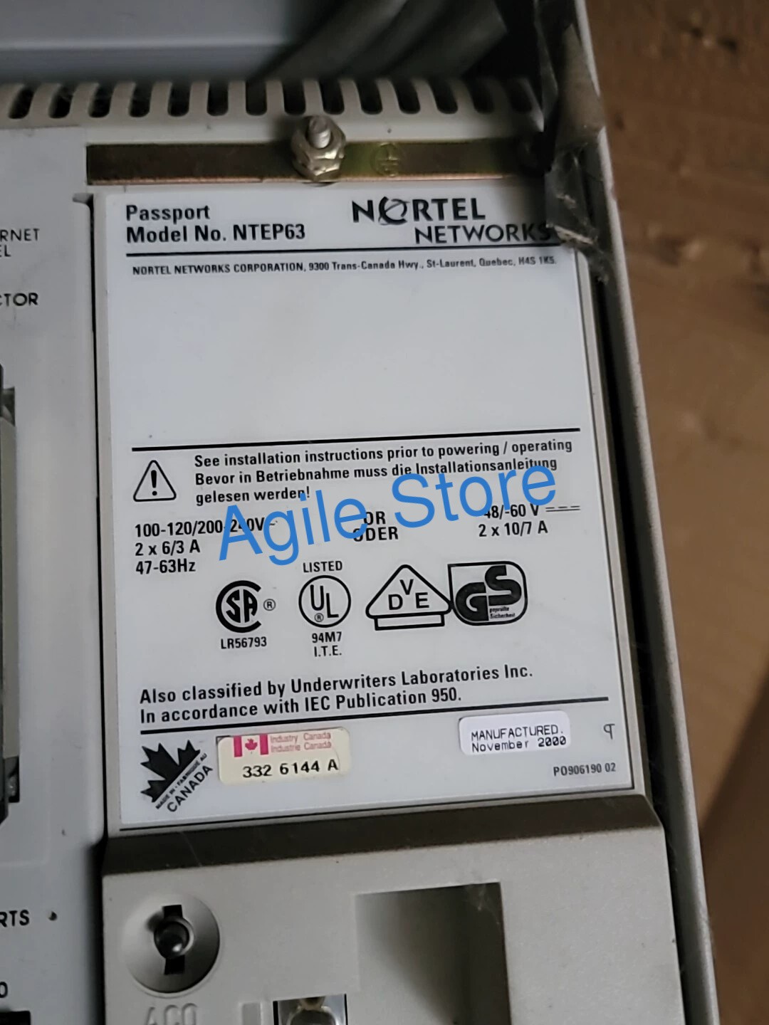 Nortel Networks NTEP63