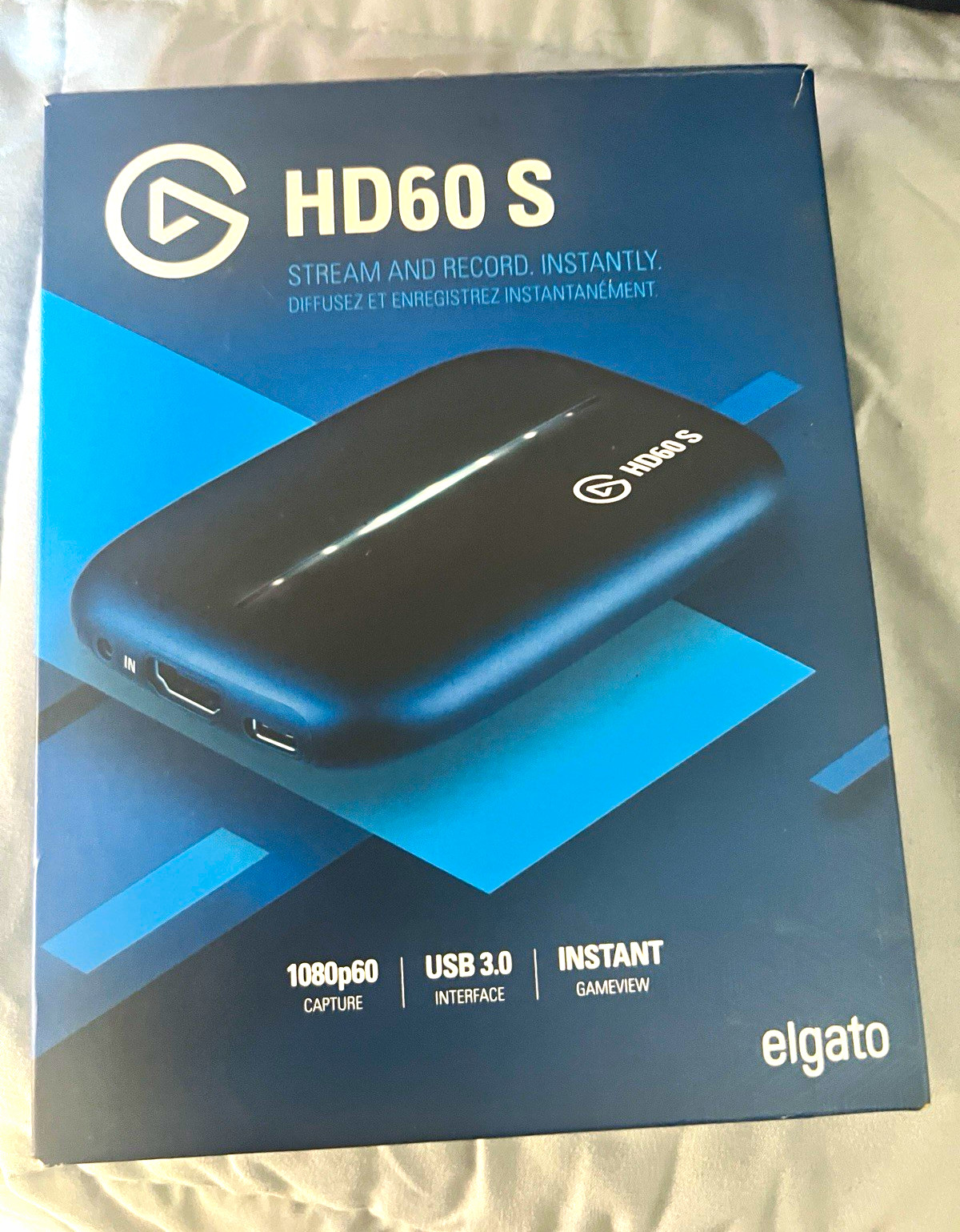 Elgato HD60 S External Video Capture Device HDMI USB 3.0 Type-C 1080p60