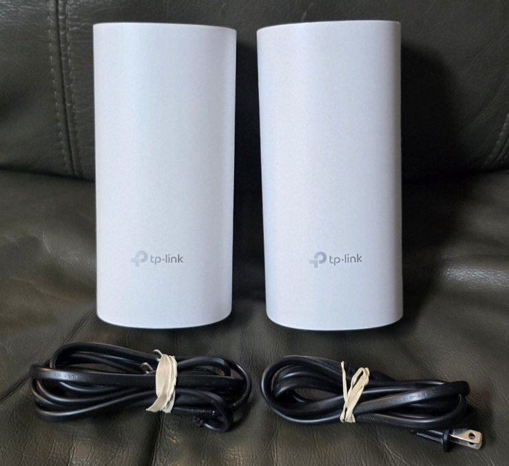 Set of 2 TP-Link Deco P9 AC1200 AV1000 Powerline Whole Home Mesh System