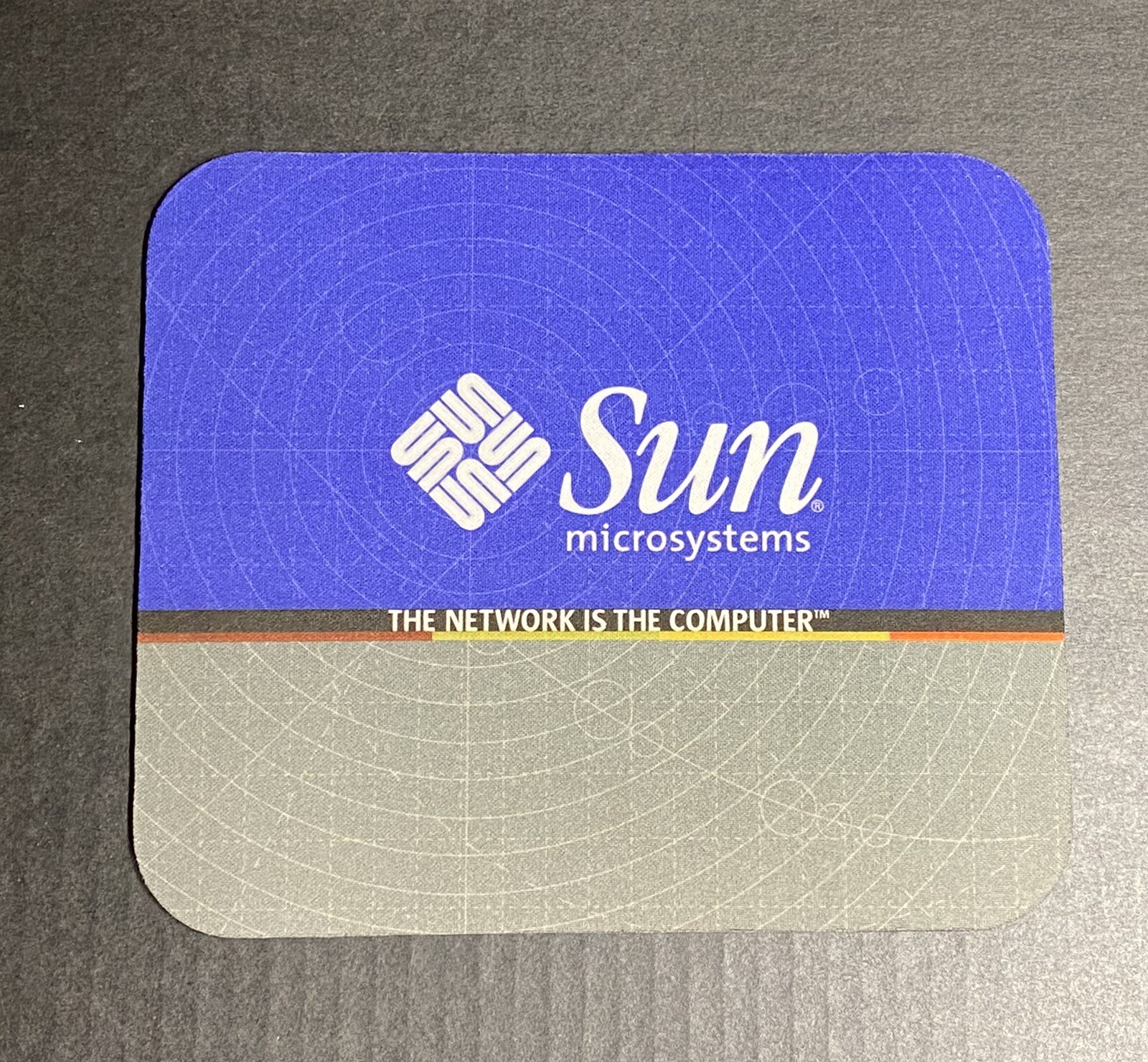 370-2038 Vintage Sun Microsystems Mouse Pad "THE NETWORK IS THE COMPUTER" NEW