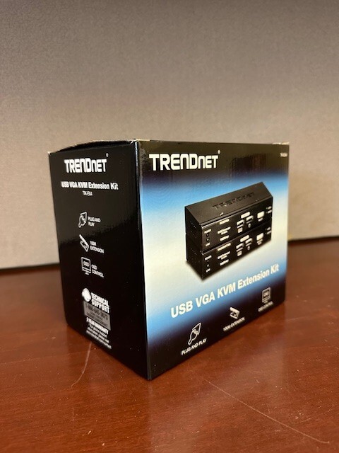 TRENDnet TK-EX4 USB VGA KVM Extension Kit (New Open Box)