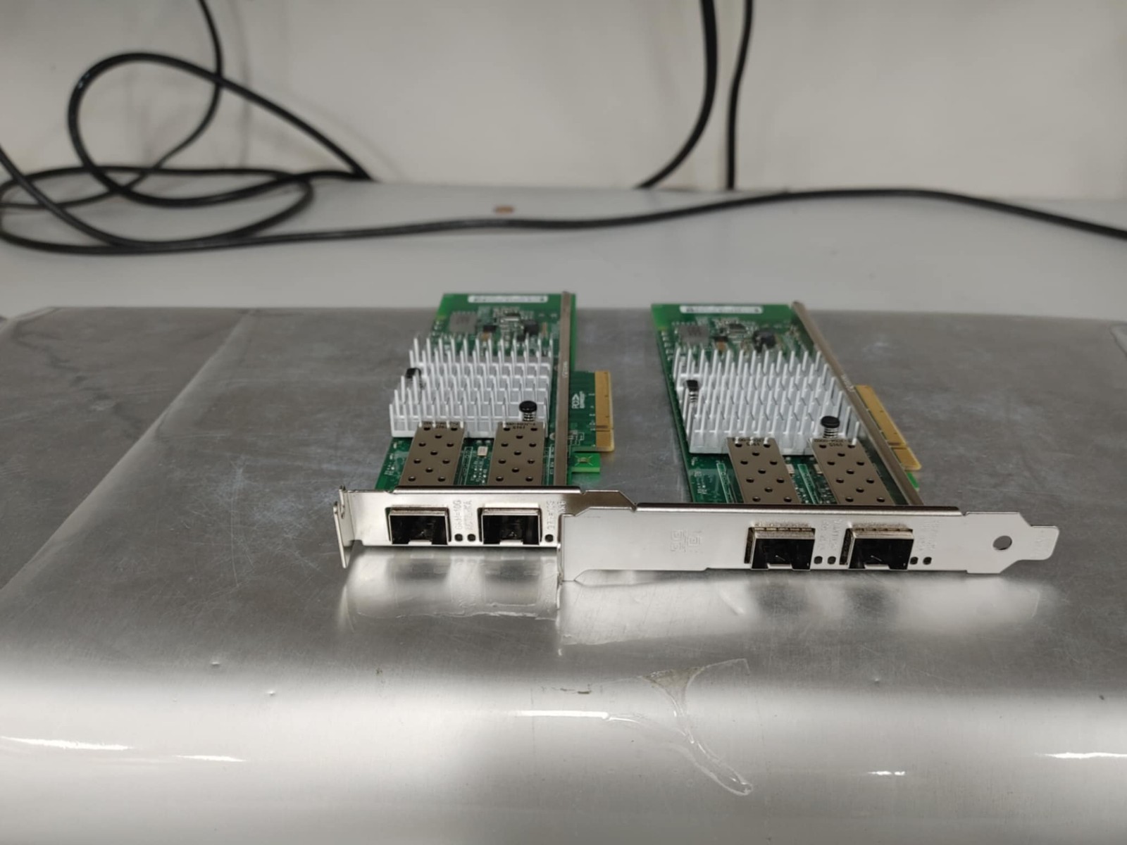 lot of 2 Intel 82599ES 10Gbps Dual Port PCI-E x8 SFP+ Ethernet Server Adapter