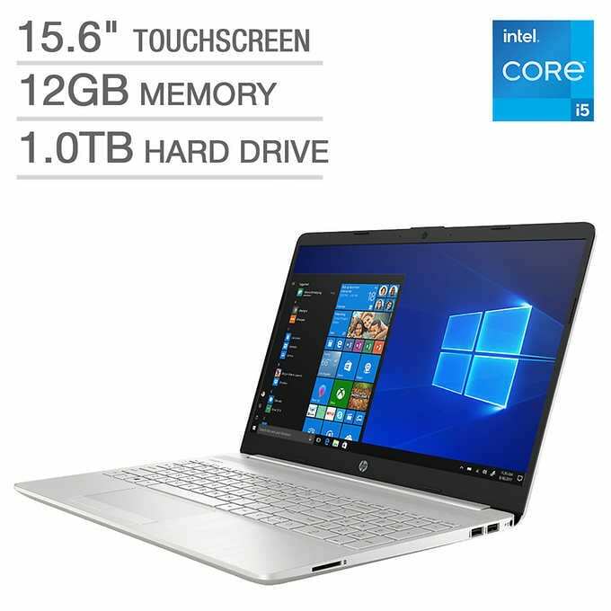 HP 15-dw3015cl T/S Laptop -- Intel Core i5-1135G7/ 12GB/ 1TB HDD/USED ITEM