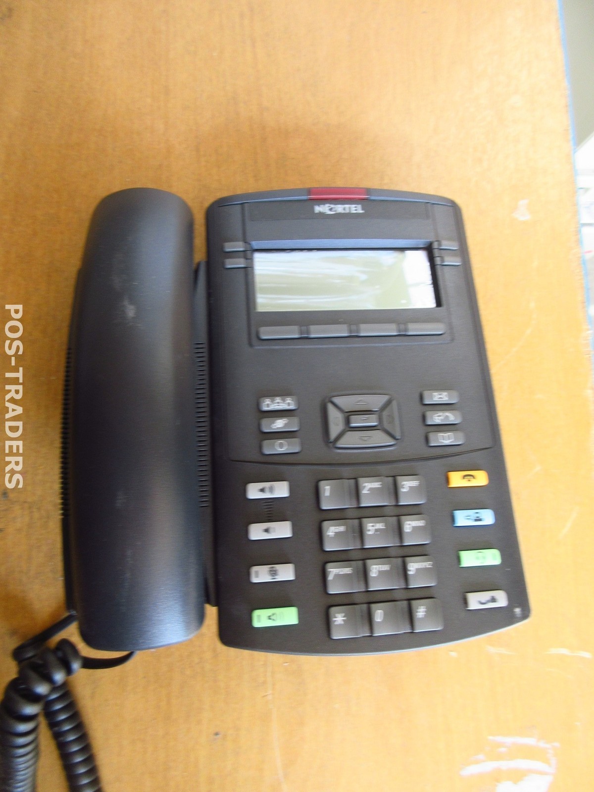 Nortel 1220 IP VoIP Phone Black Telephone Black NTYS19 INCL HANDSET & STAND