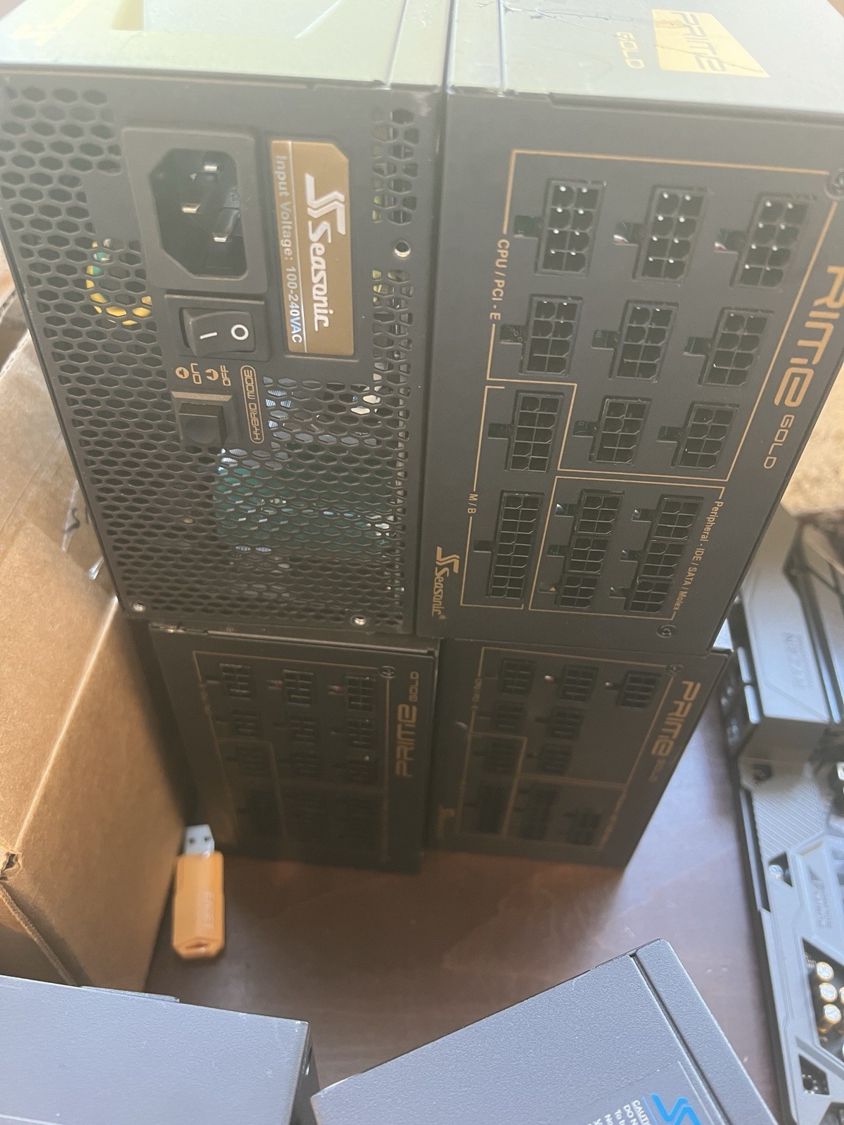 Seasonic PRIME 1300W GX-1300 80+ Gold Modular SSR-1300GD Power Supply - TESTED