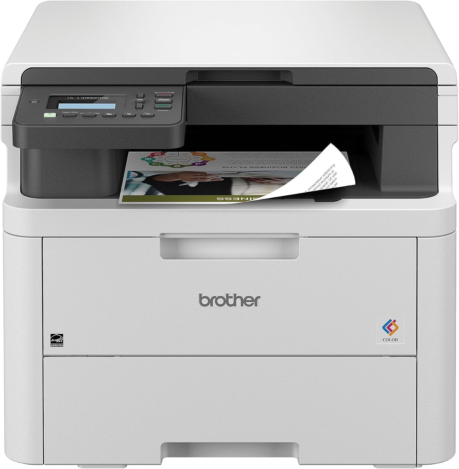 HL-L3300CDW Wireless Digital Color Multi-Function Printer W/ Laser Quality