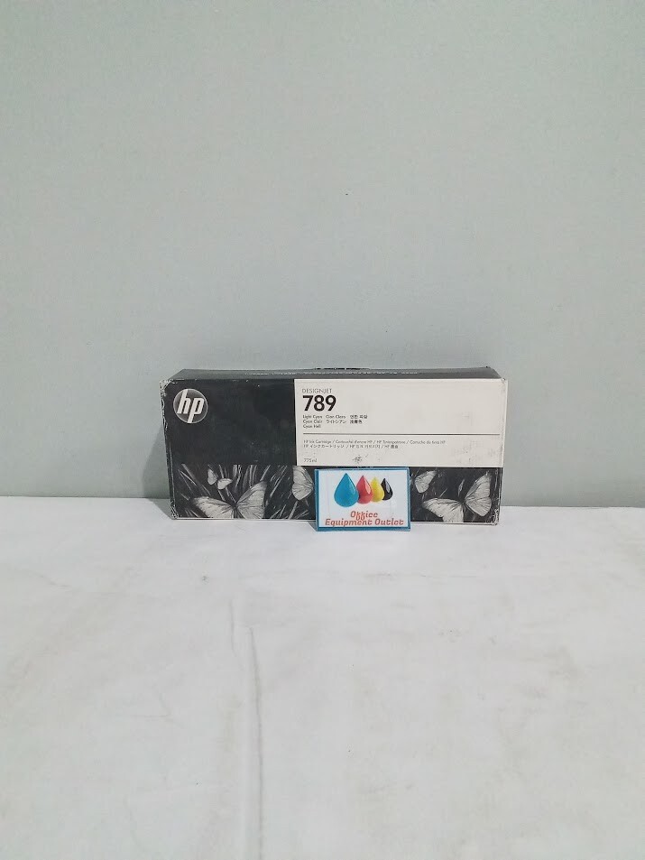 HP CH619A (HP 789) Light Cyan Ink Cartridge HP DesignJet L25500 Exp 28/OCT/19