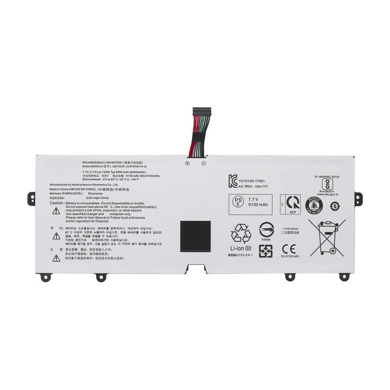 LBS1224E Battery fr LG Gram 2018 13Z980 14Z980 15Z980 15Z990 Series 72Wh