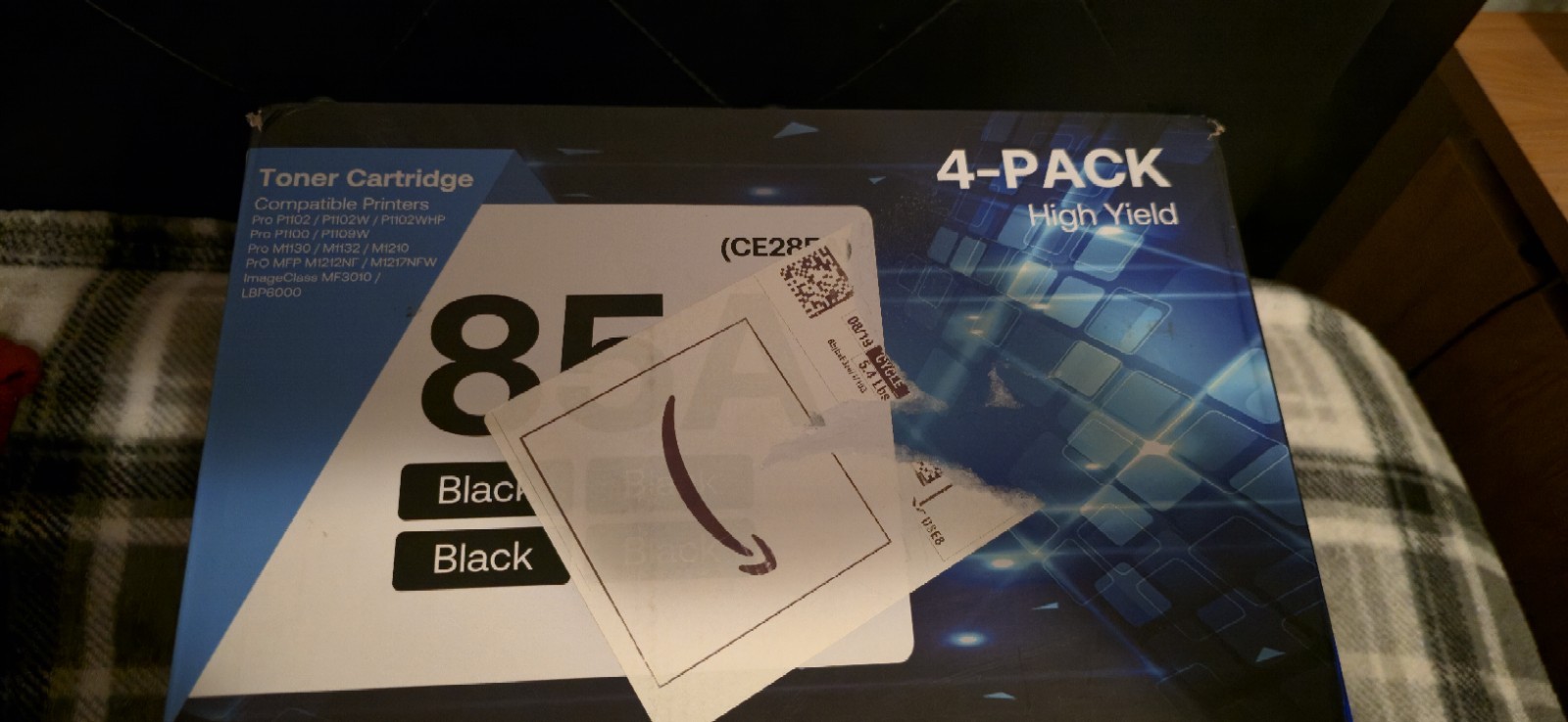 CE285A LaserJet Black Toner Cartridge 3 Pack
