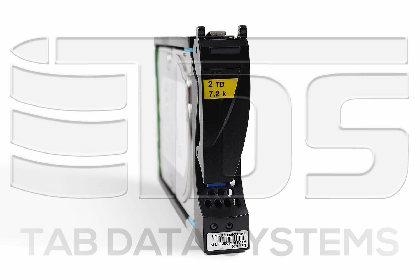 EMC 005050152 2TB 3.5" 7.2K RPM SAS Hard Drive HDD for VMAX10K VMAX20K VMAX40K